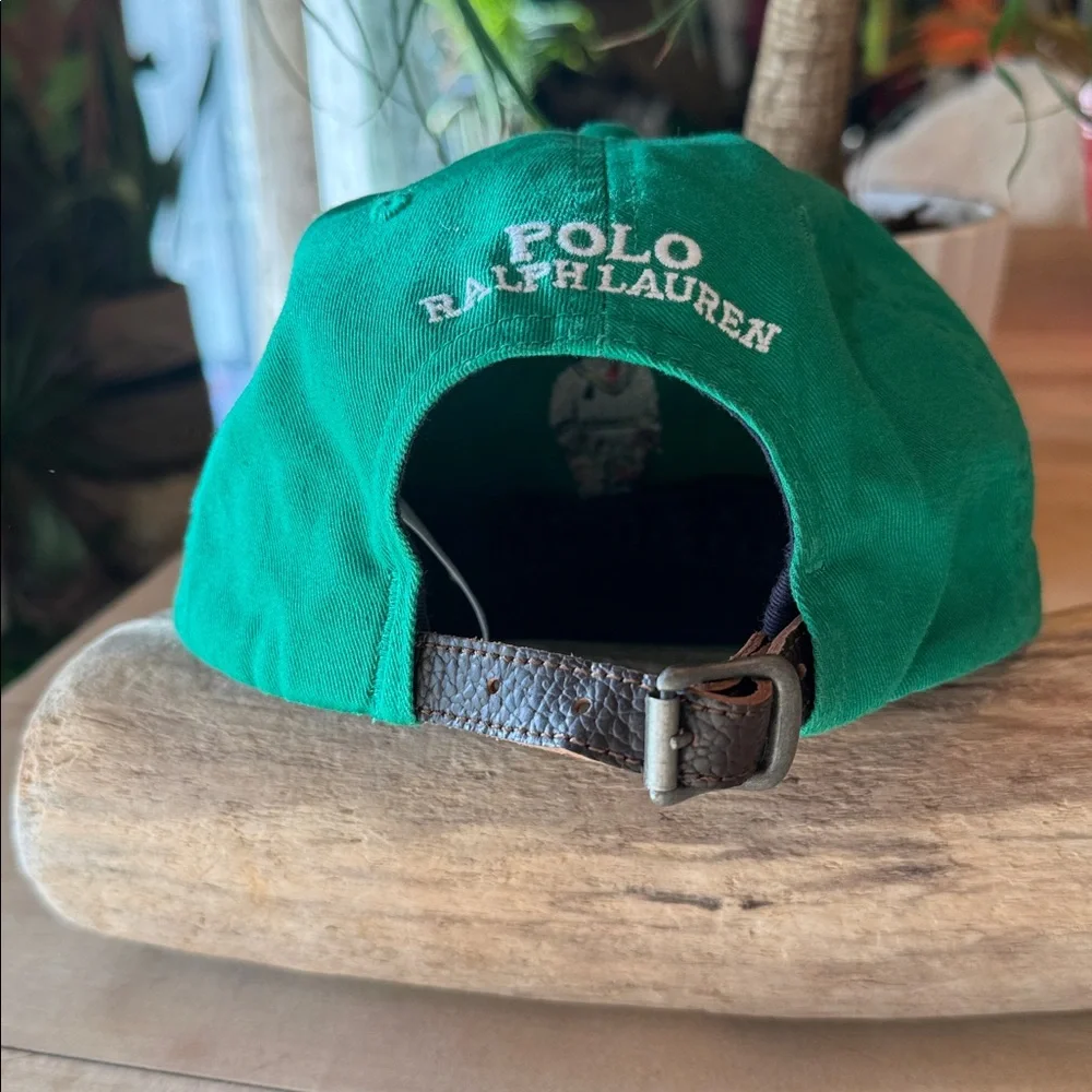 Polo bear Green Cap with Bear Embroidery - Picture 4 of 5